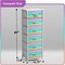 Sorbus 6 Drawers Tall Dresser with Steel Frame, Wood Top & Easy Pull Foldable Fabric Bins
